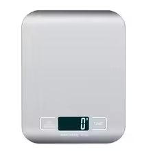 Digital Kitchen Scale - LED Display 5kg/1g Stainless Steel
