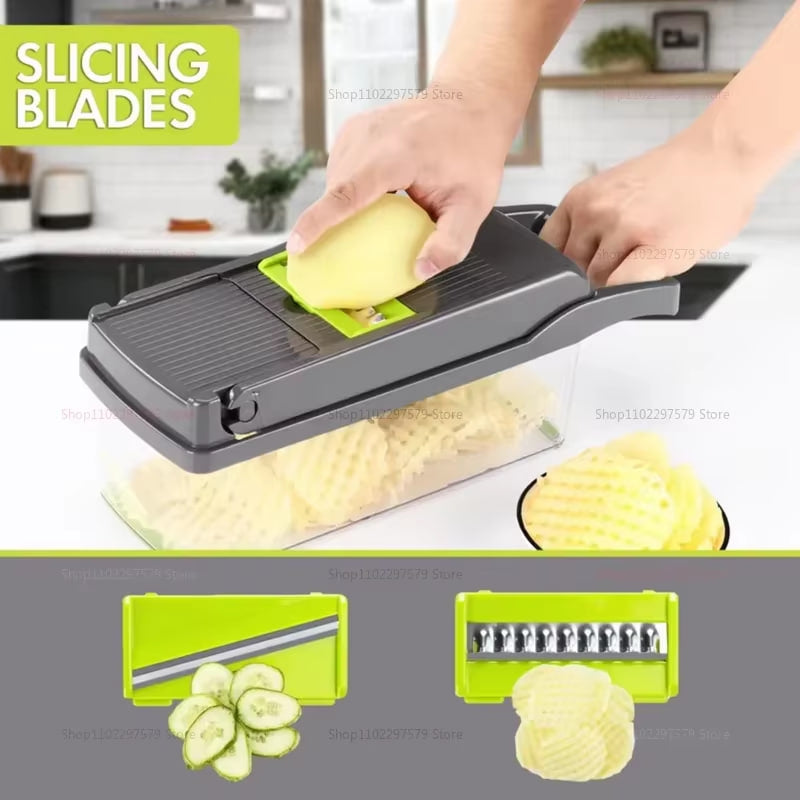 Vegetable Chopper– Quick Kitchen Food Cutter